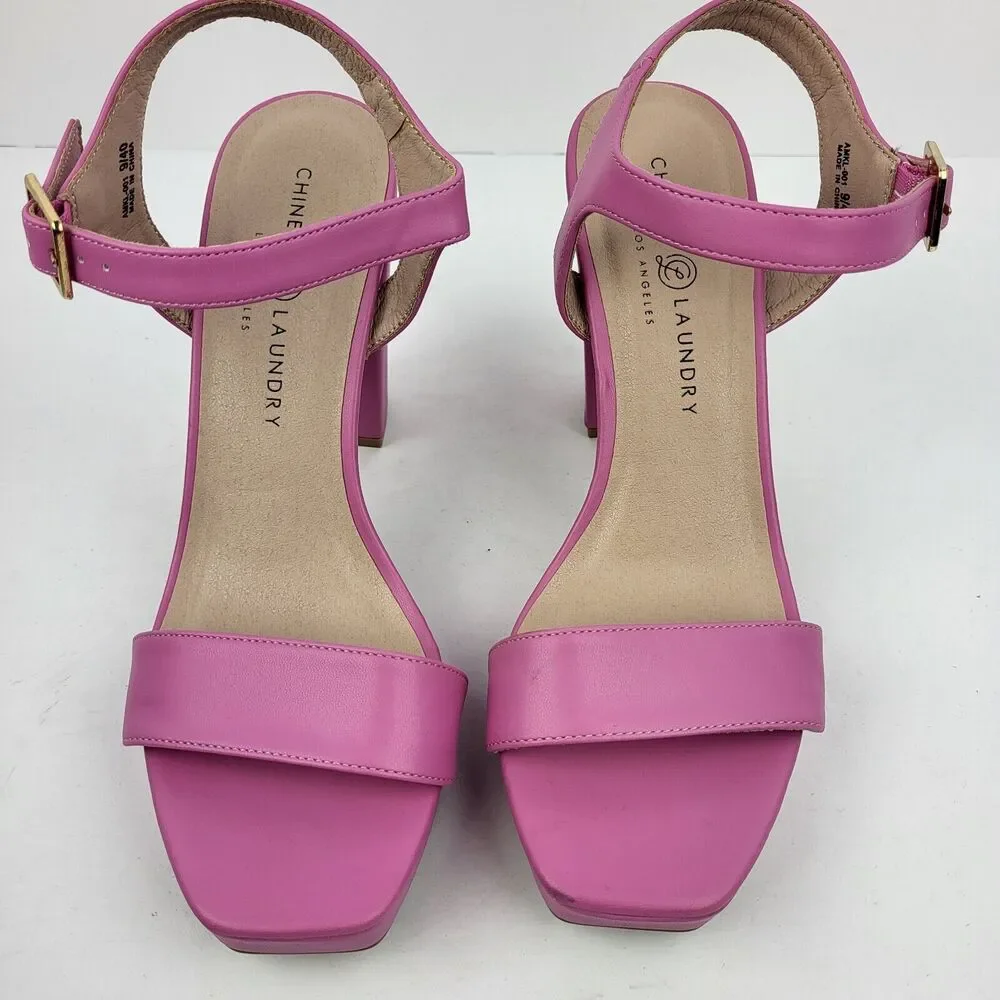 Chinese Laundry Alanah Platform Sandal Pink